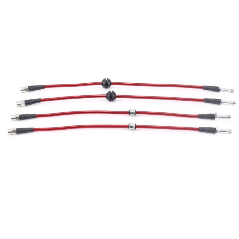 PowerStop Power Stop 01-05 BMW 325xi Front & Rear SS Braided Brake Hose Kit