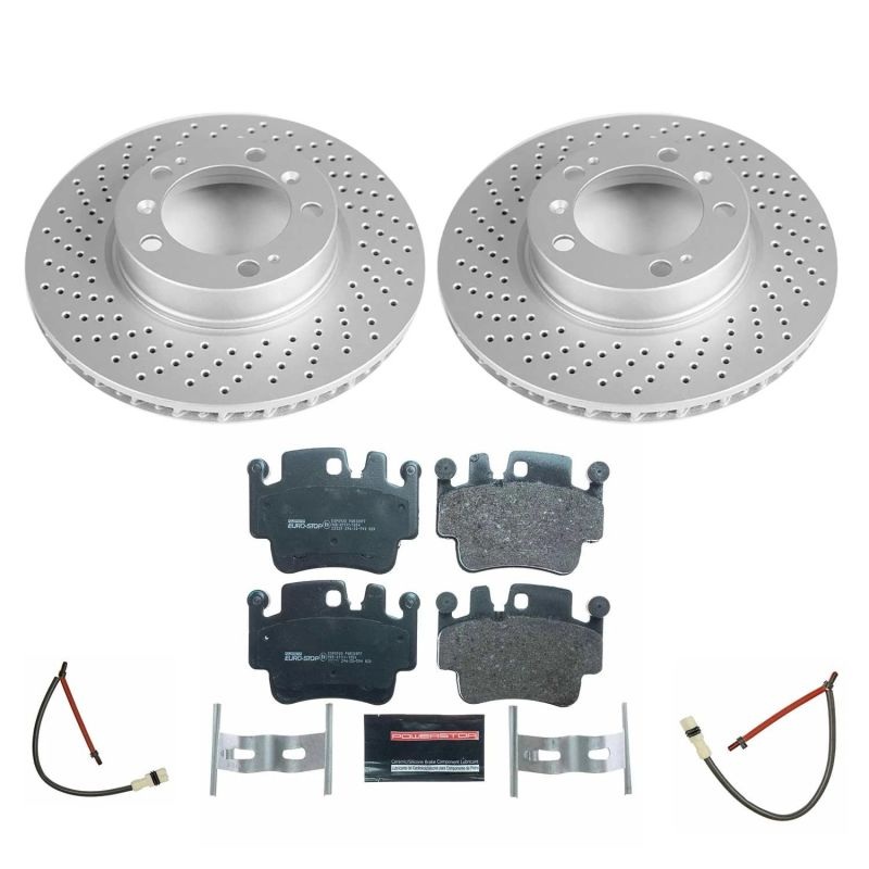 PowerStop Power Stop 05-06 Porsche Boxster Front Euro-Stop Brake Kit