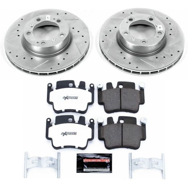 PowerStop Power Stop 05-06 Porsche Boxster Front Z26 Street Warrior Brake Kit