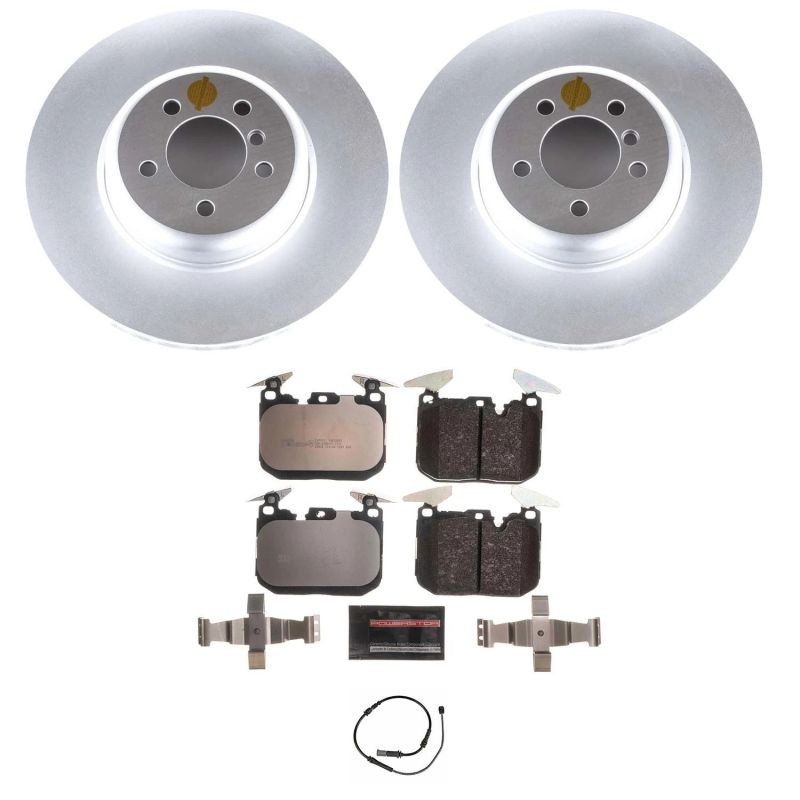 PowerStop Power Stop 12-15 BMW 335i Front Euro-Stop Brake Kit