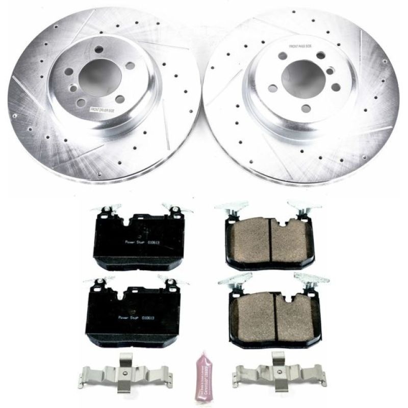 PowerStop Power Stop 12-15 BMW 335i Front Z23 Evolution Sport Brake Kit