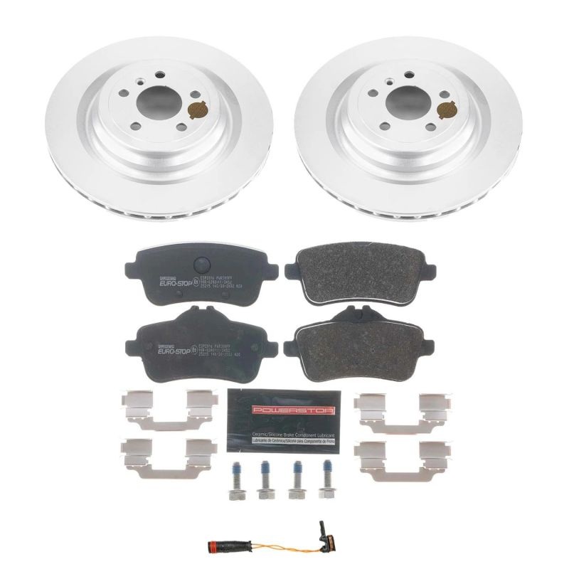 PowerStop Power Stop 13-16 Mercedes-Benz GL350 Rear Euro-Stop Brake Kit