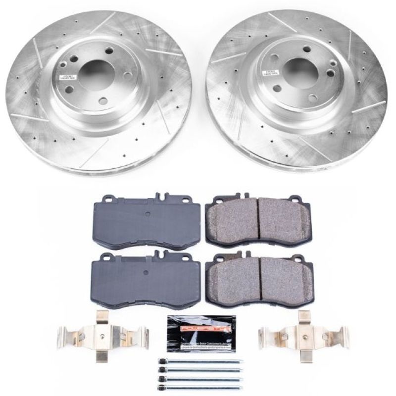 PowerStop Power Stop 15-16 Mercedes-Benz E400 Front Z23 Evolution Sport Brake Kit