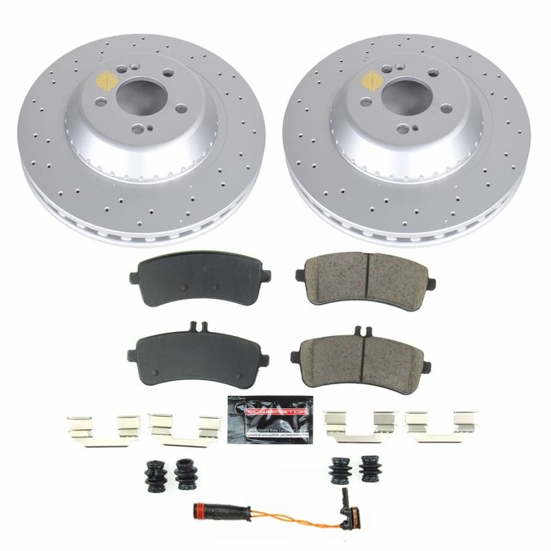 PowerStop Power Stop 16-17 Mercedes-Benz Maybach S600 Rear Z23 Evolution Sport Coated Brake Kit