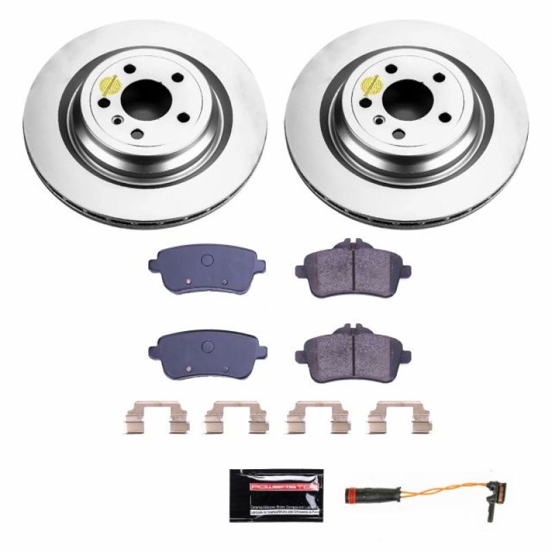 PowerStop Power Stop 17-18 Mercedes-Benz GLE43 AMG Rear Z23 Evolution Sport Coated Brake Kit