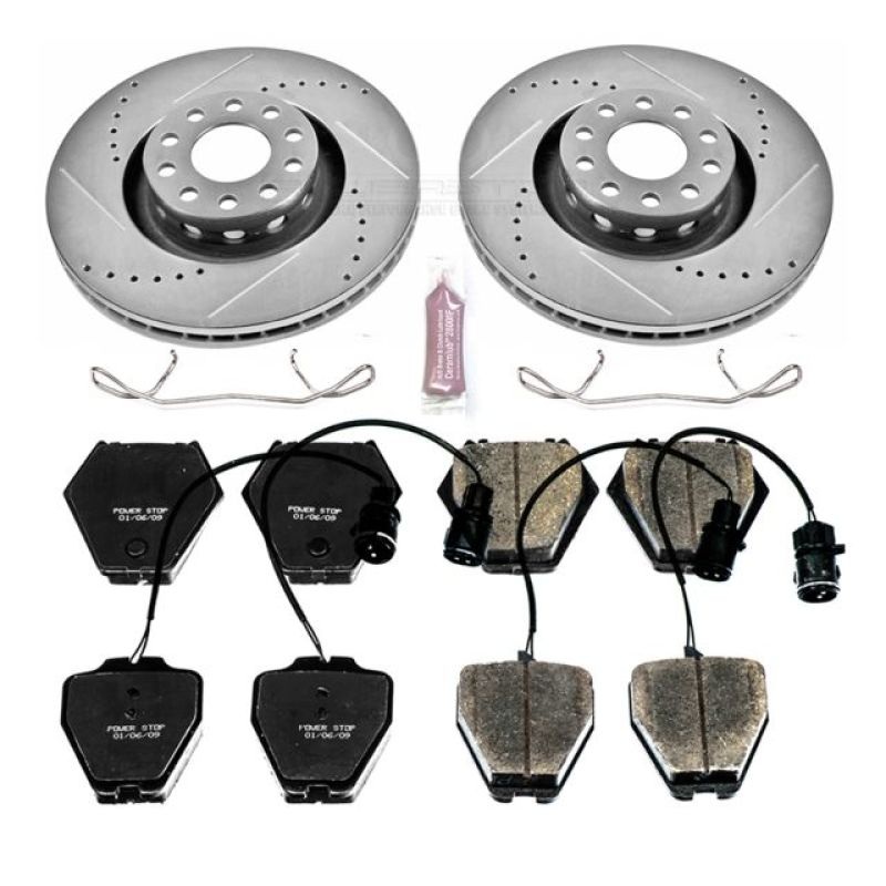 PowerStop Power Stop 1999 Audi A8 Front Z23 Evolution Sport Brake Kit