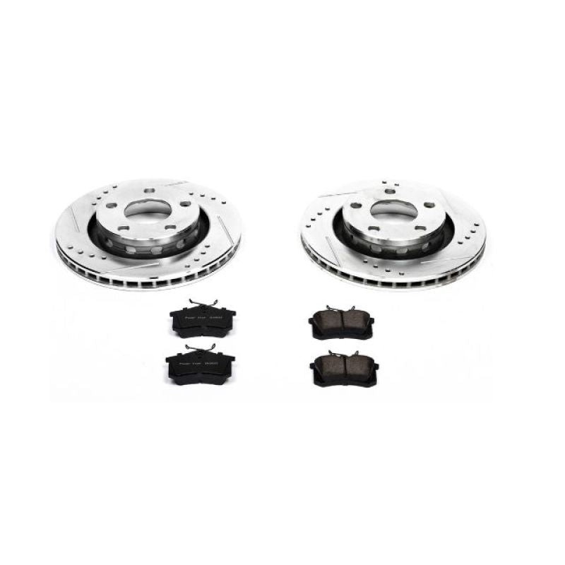 PowerStop Power Stop 1999 Audi A8 Rear Z23 Evolution Sport Brake Kit