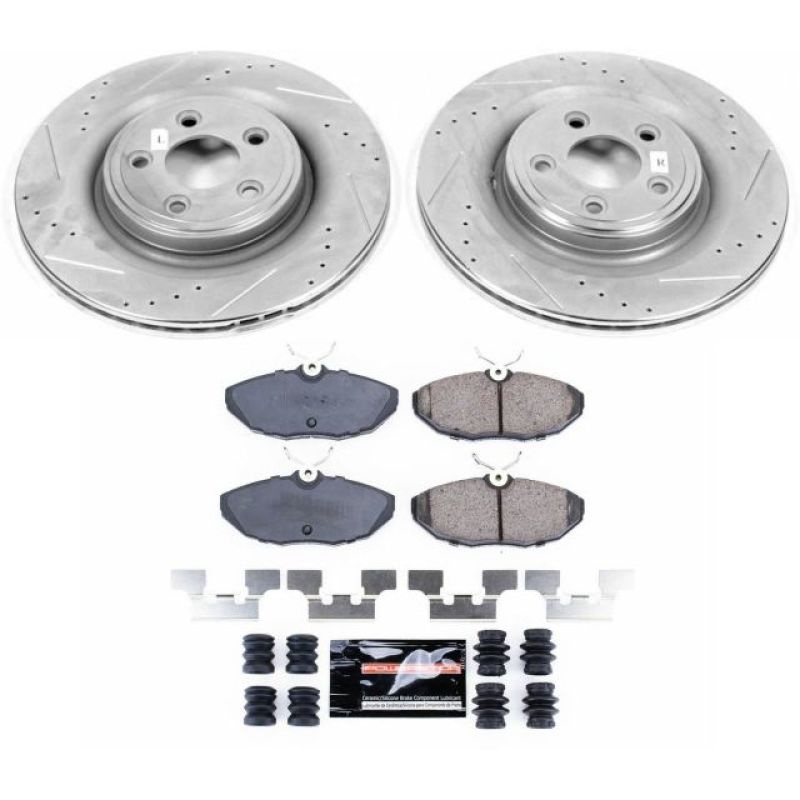 PowerStop Power Stop 2006 Jaguar S-Type Rear Z23 Evolution Sport Brake Kit