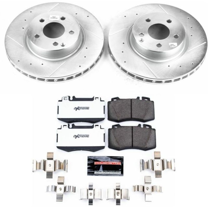 PowerStop Power Stop 2006 Mercedes-Benz E350 Front Z26 Street Warrior Brake Kit