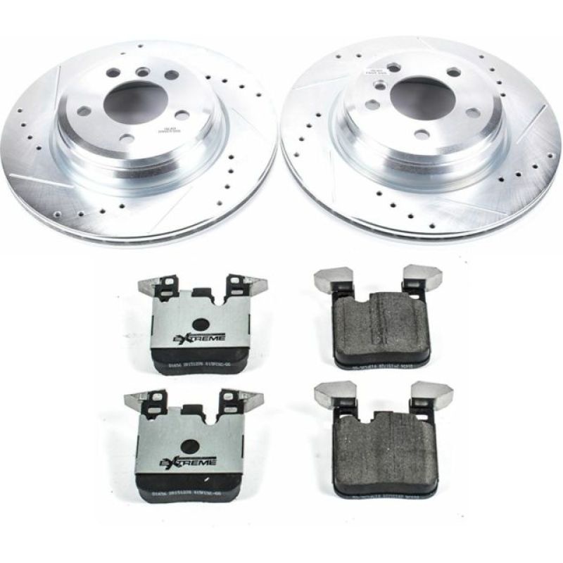 PowerStop Power Stop 2016 BMW 328i Rear Z26 Street Warrior Brake Kit