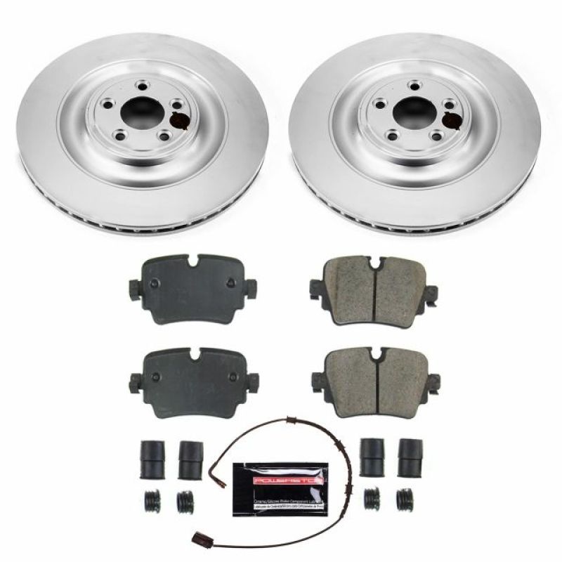 PowerStop Power Stop 2018 Jaguar XJ Rear Z23 Evolution Sport Coated Brake Kit