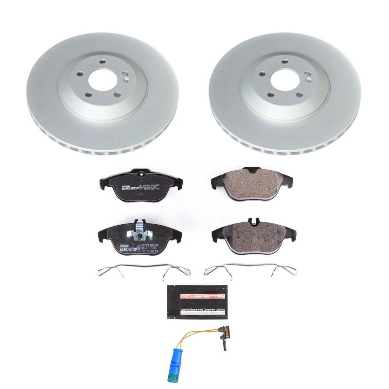 PowerStop Power Stop 2018 Mercedes-Benz E400 Rear Euro-Stop Brake Kit