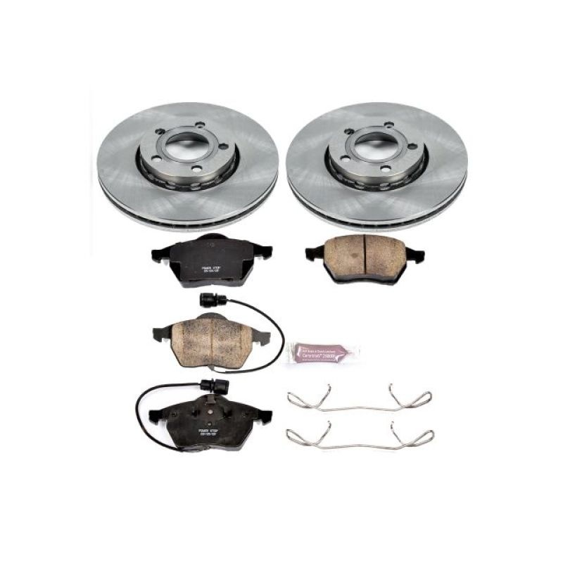 PowerStop Power Stop 95-97 Audi A6 Front Autospecialty Brake Kit