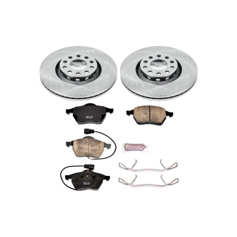 PowerStop Power Stop 97-99 Audi A8 Front Autospecialty Brake Kit