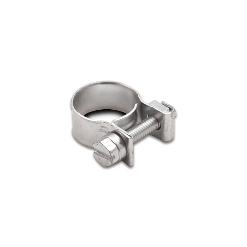 Vibrant Inj Style Mini Hose Clamps 13-15mm clamping range Pack of 10 Zinc Plated Mild Steel