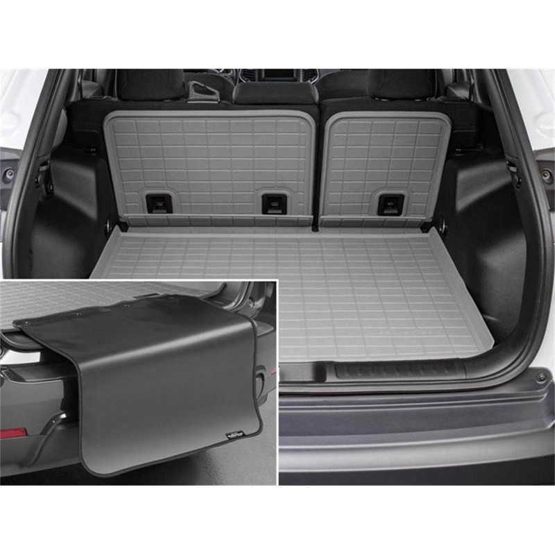 WeatherTech 15-23 Ford Edge / 19-22 Edge ST Seatback Cargo Liner HP w/Bumper Protector – Grey
