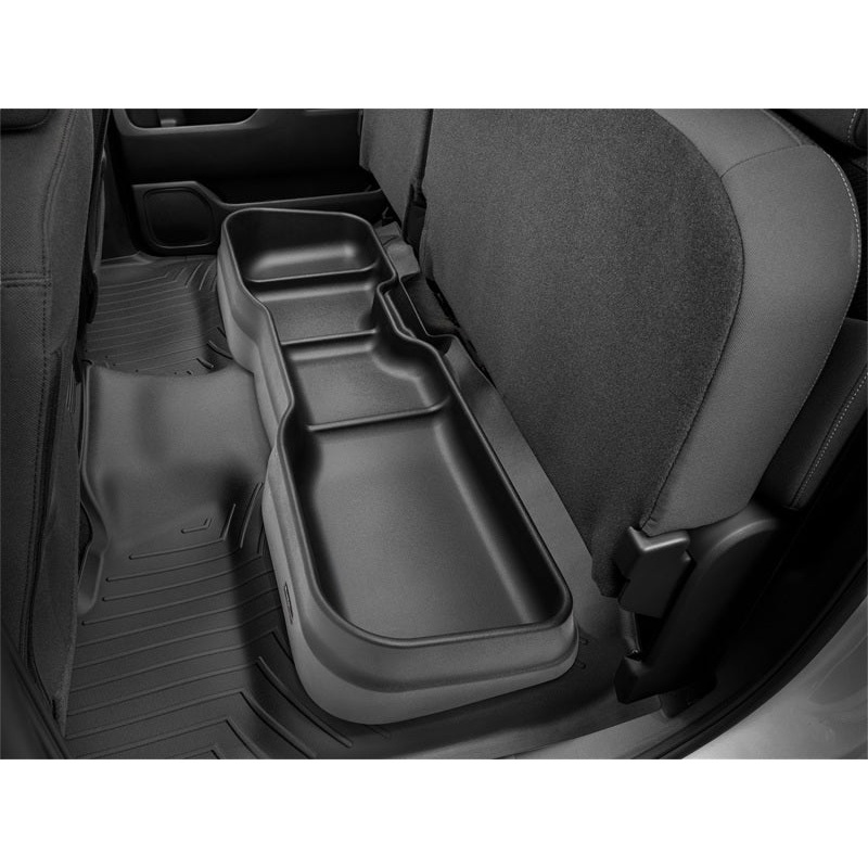 WeatherTech 2020+ Jeep Gladiator Underseat Storage System – Black