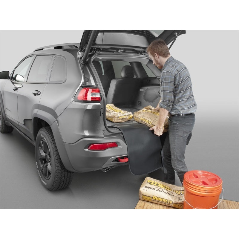 WeatherTech 2021+ Toyota Sienna (w/Spr Tire) Cargo Liner w/Bumper Protec – Tan (Behind 3rd Row Seat)