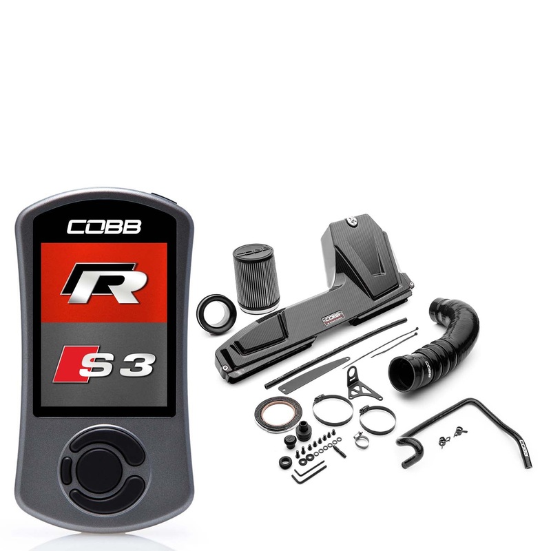 Cobb Volkswagen (Mk7 / Mk7.5) Golf R Audi S3 (8V) Stage 1 + Redline Carbon Fiber Power Package
