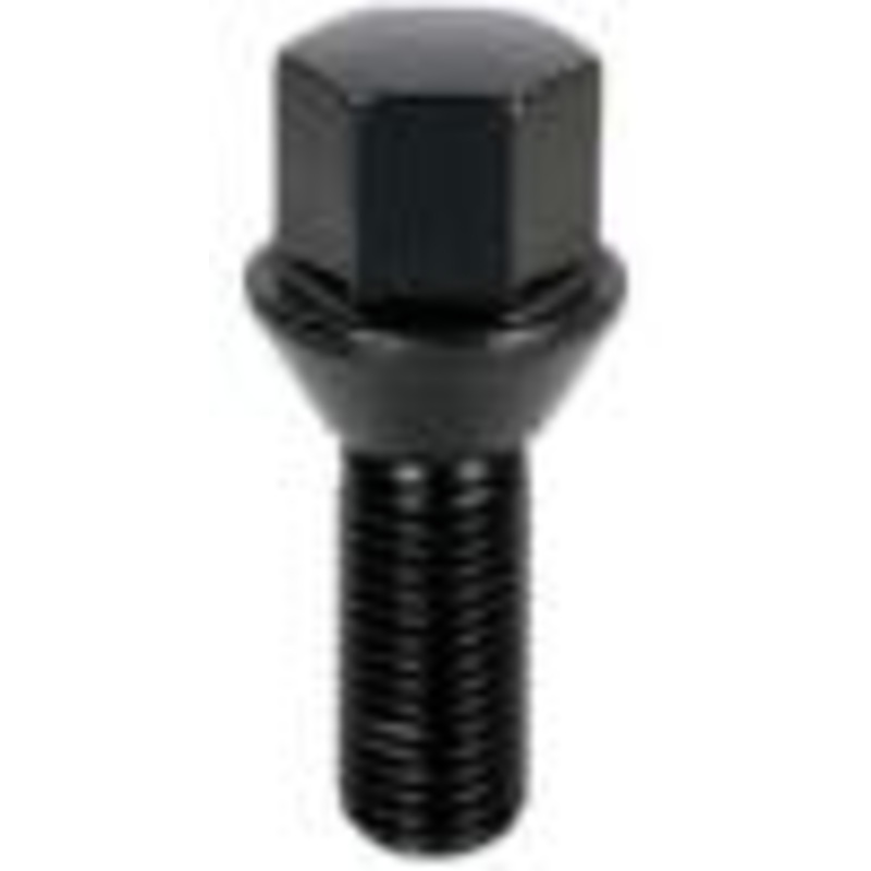 Project Kics 28MM THREAD / 52MM TOTAL Black Special Wheel Lug Bolt For Bmw – 12X1.50