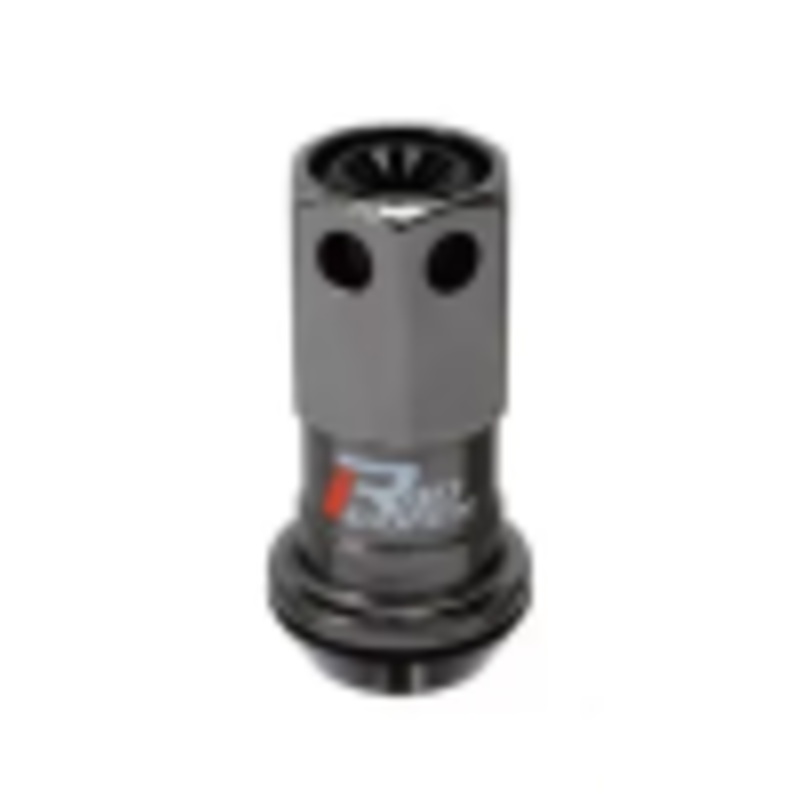 Project Kics R40 Iconix  12×1.25 Black Lug Nut (Black Seat) – 1pc
