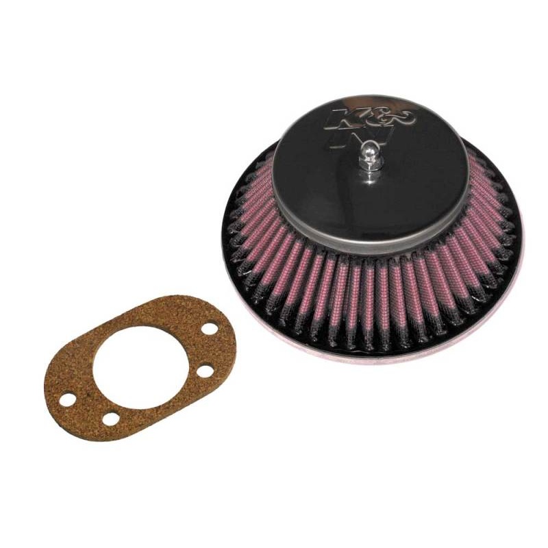 K&N Engineering K&N 90-92 Rover Mini 1275 L4 Round Tapered Flange 1.875in 2.25in Over Height Custom Racing Assembly