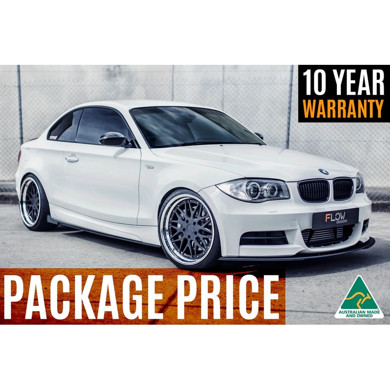 Flow Designs Full Splitter Set – E82 1-Series M Sport
