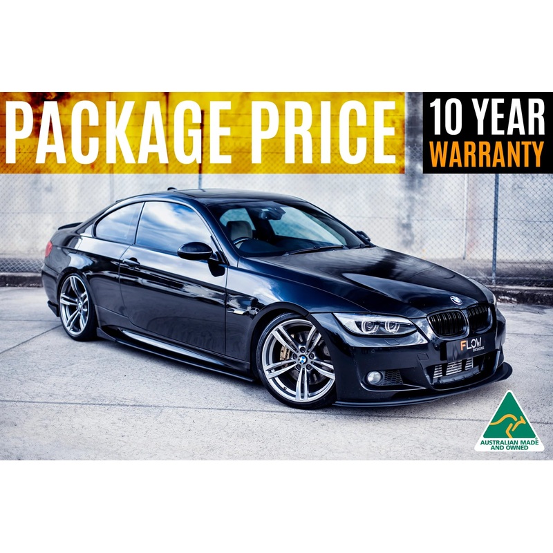 Flow Designs Full Splitter Set – E92 3-Series M Sport Pre LCI