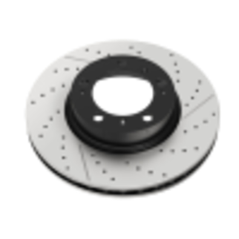DBA 13-17 Mercedes-Benz S400 Hybrid (W222) Street Series OE Drilled Front Brake Rotor