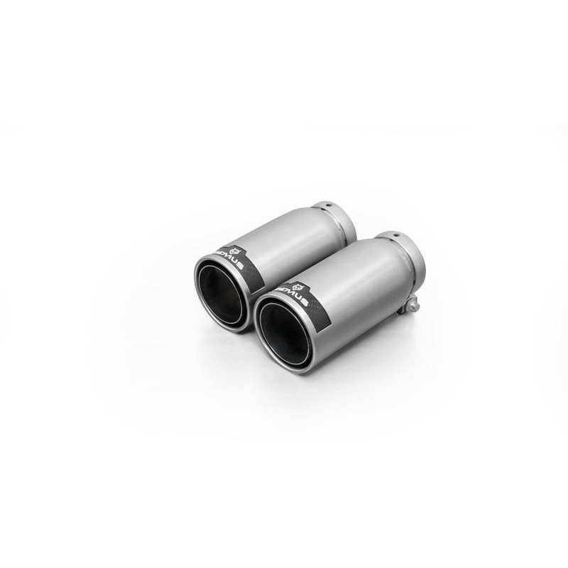 Remus 12 Audi A3/BMW F32/F33/F36/Ford Fiesta ST(MK7/MK8) 84mm Straight w/Carbon Insert Tail Pipe Set