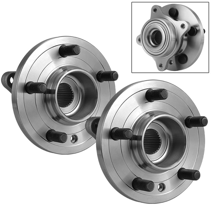 SPYDER xTune Wheel Bearing and Hub Land Rover LR3 05-09 / LR4 10-12 – Front Left and Right BH-515067-67