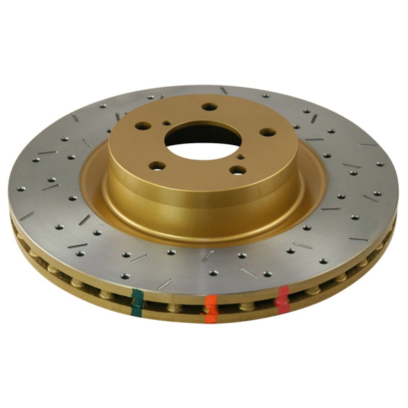 DBA 99-04 Land Rover Rotorovery Rear 4000 Series Drilled & Slotted Rotor
