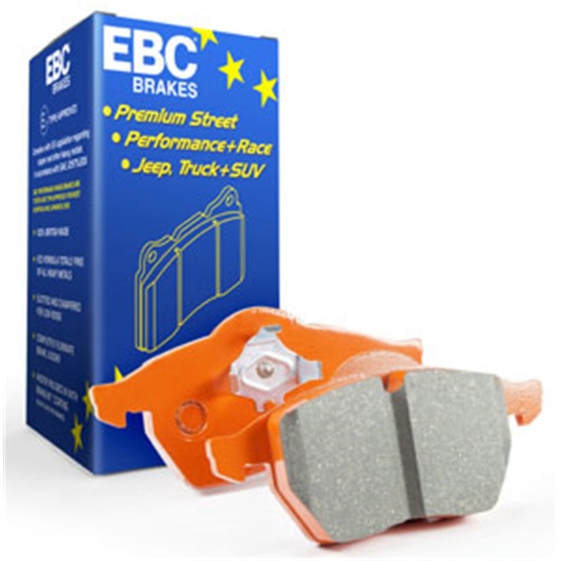 EBC 90-00 Aston Martin Vantage 5.3 (Twin Supercharged)(AP) Orangestuff Rear Brake Pads