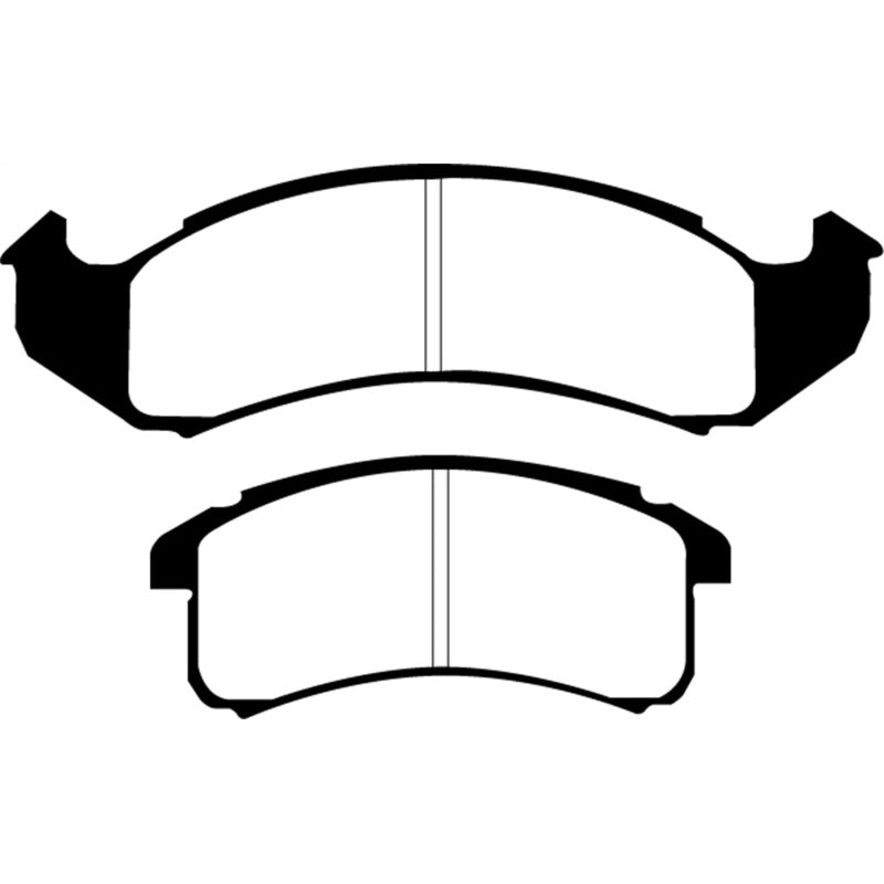 EBC 94-95 Chevrolet Lumina Minivan 3.1 Greenstuff Front Brake Pads