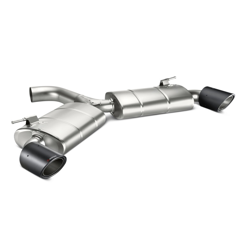 Akrapovic 13-17 Volkswagen Golf GTI (VII) Slip-On Line (Titanium) w/ Carbon Tips