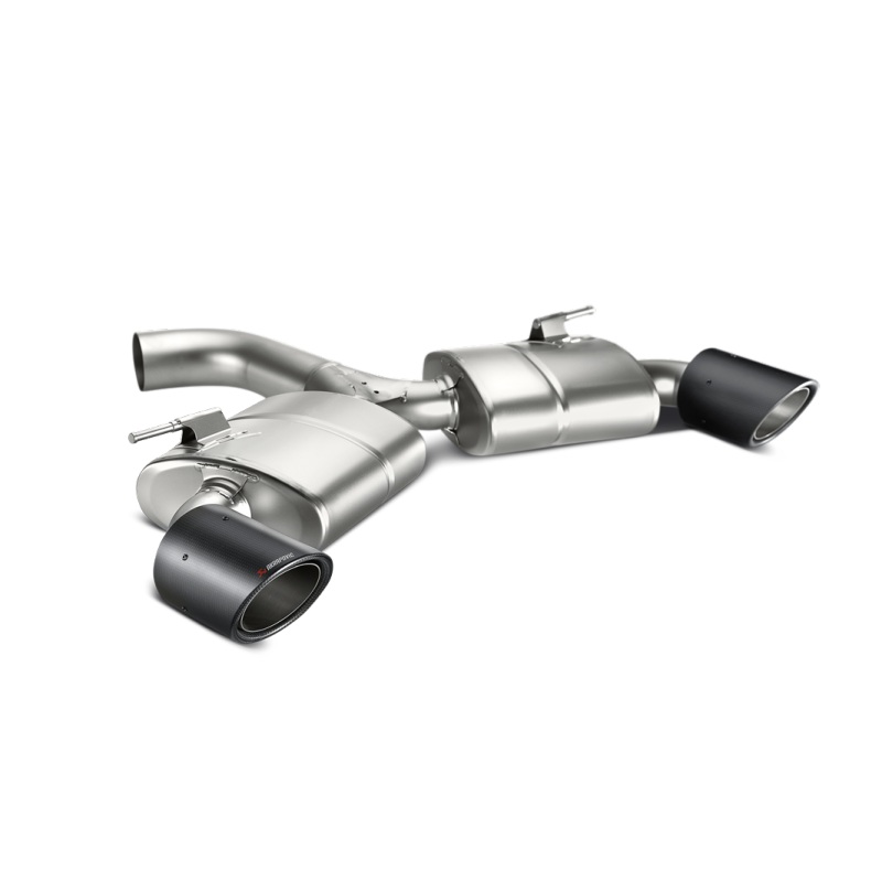 Akrapovic 13-17 Volkswagen Golf GTI (VII) Slip-On Race Line (Titanium) w/ Carbon Tips