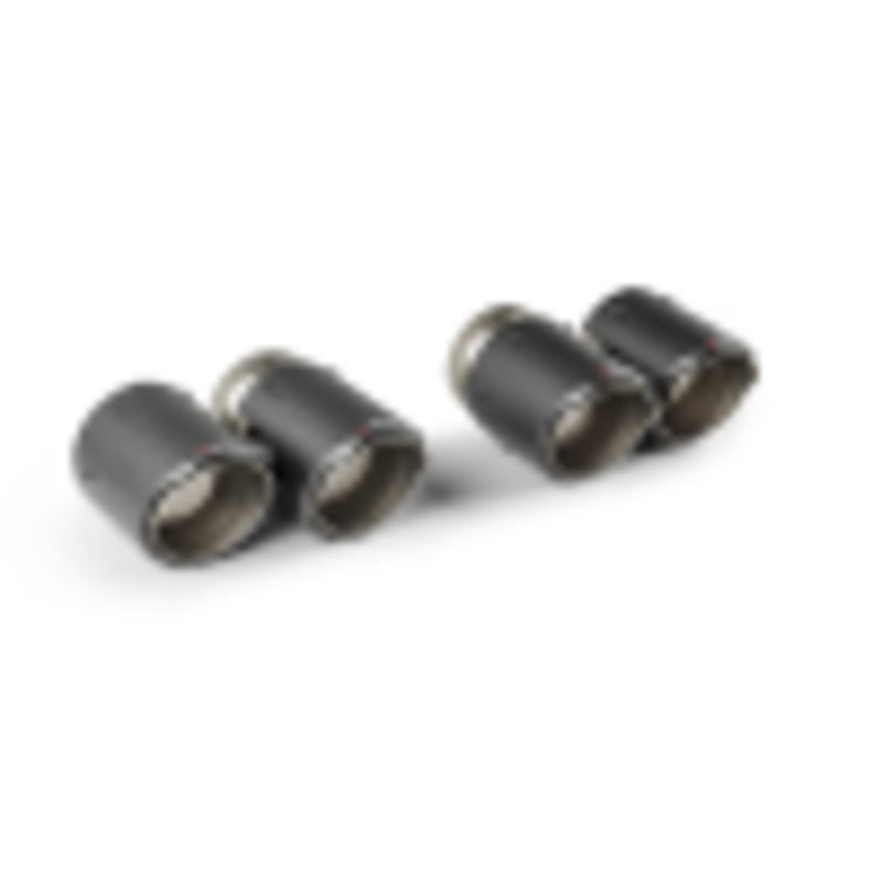 Akrapovic 2024+ BMW M5 (G90,G99) Round Carbon Fiber Tail Pipe Set