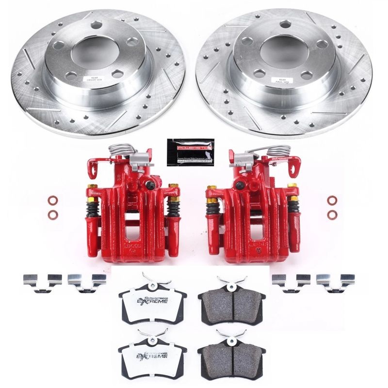 PowerStop Power Stop 01-05 Audi Allroad Quattro Z26 Street Kit w/ Calipers – Rear