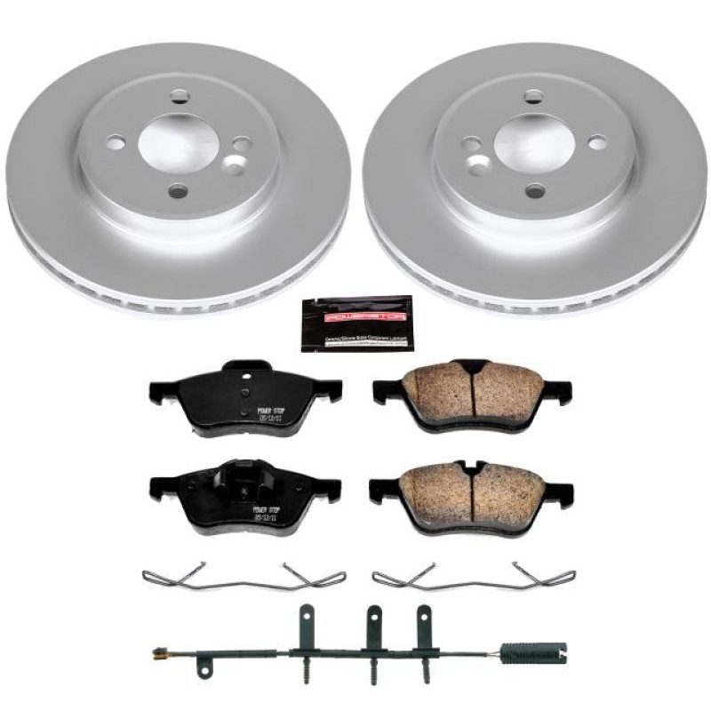 PowerStop Power Stop 02-06 Mini Cooper Front Z23 Evolution Sport Coated Brake Kit