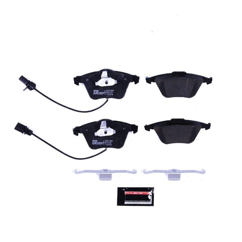 PowerStop Power Stop 04-09 Audi S4 Euro-Stop ECE-R90 Front Brake Pads