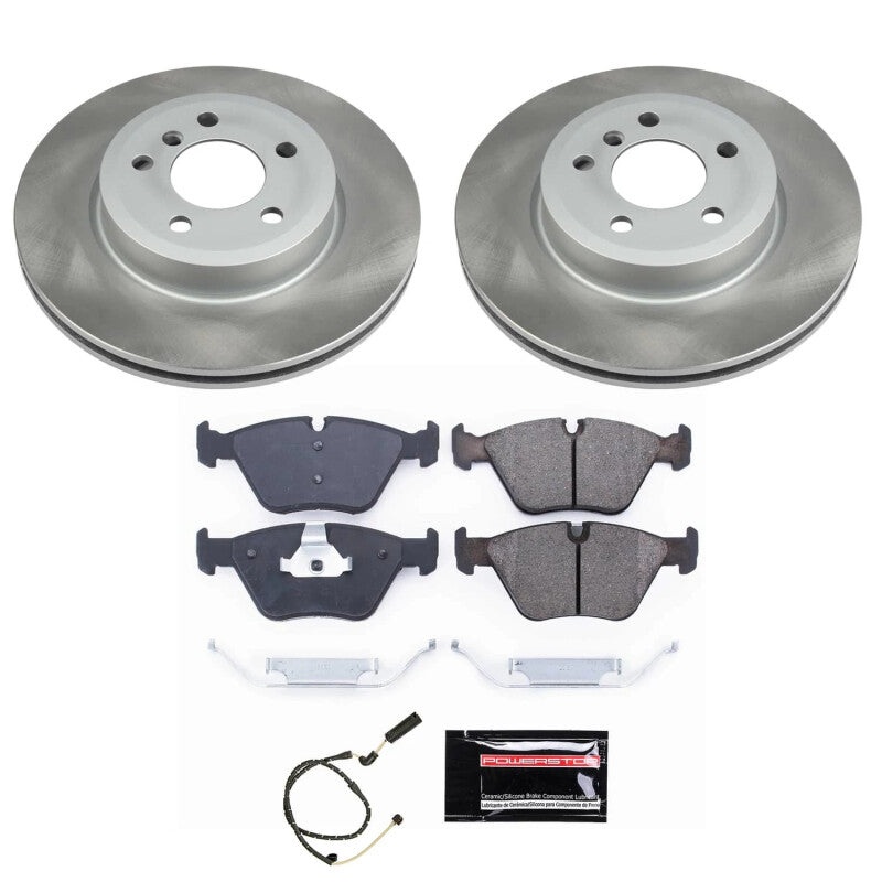 PowerStop Power Stop 04-10 BMW X3 Front Semi-Coated Rotor Kit