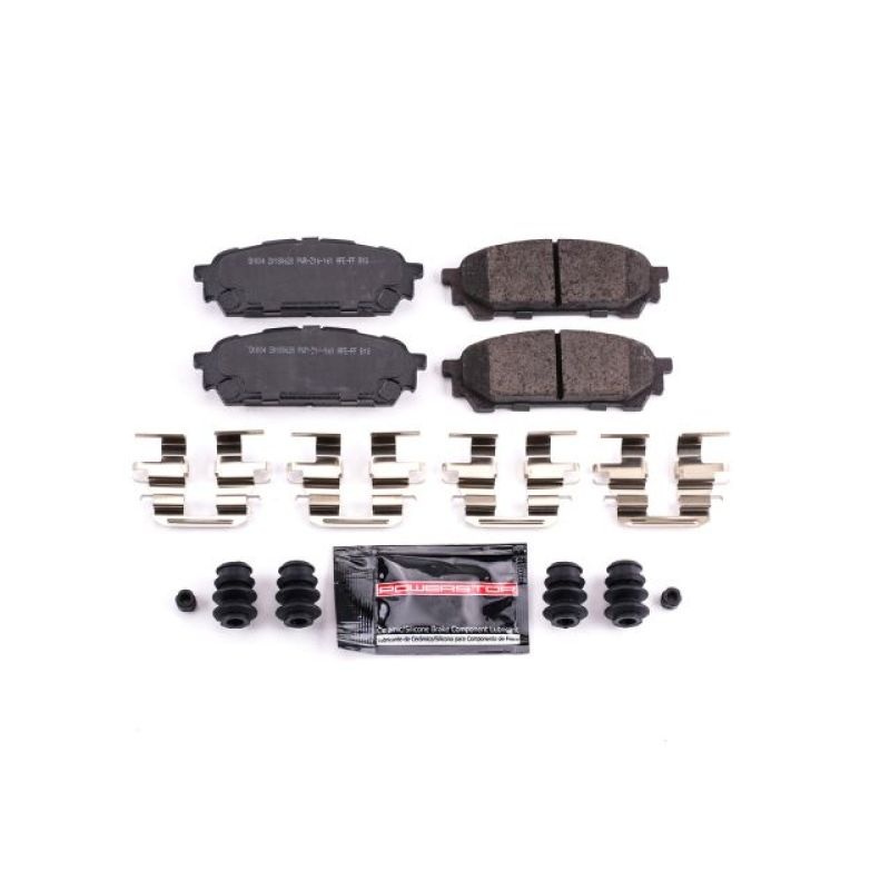 PowerStop Power Stop 05-06 Saab 9-2X Rear Z23 Evolution Sport Brake Pads w/Hardware