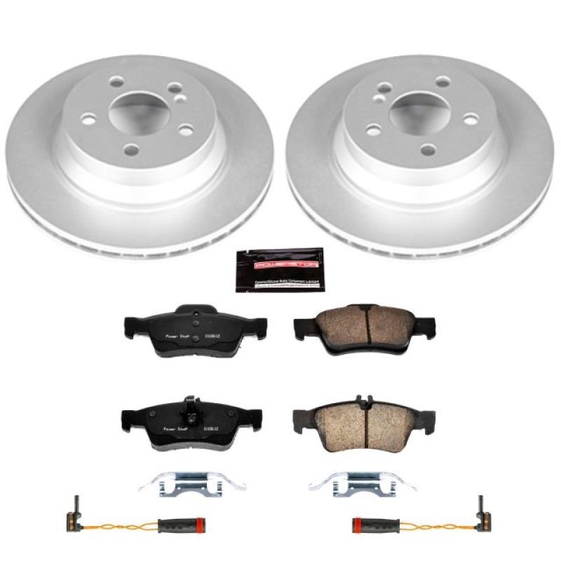 PowerStop Power Stop 06-09 Mercedes-Benz E350 Rear Z23 Evolution Sport Coated Brake Kit