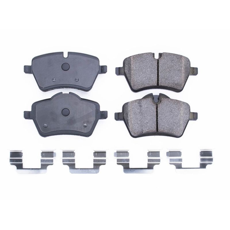 PowerStop Power Stop 06-15 Mini Cooper Front Z17 Evolution Ceramic Brake Pads w/Hardware