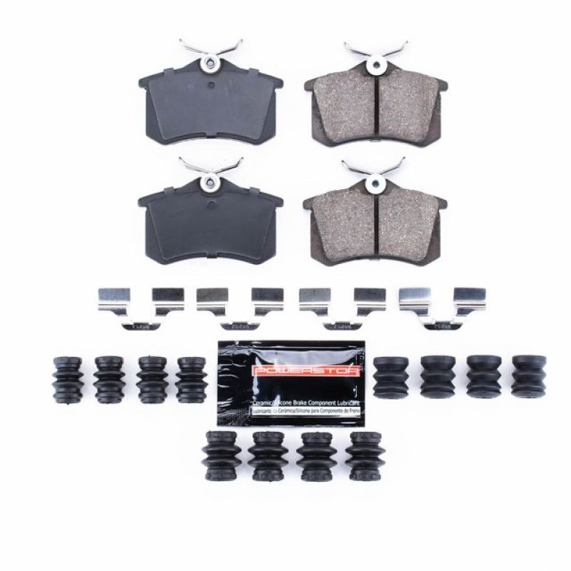 PowerStop Power Stop 10-13 Audi A3 Rear Z23 Evolution Sport Brake Pads w/Hardware