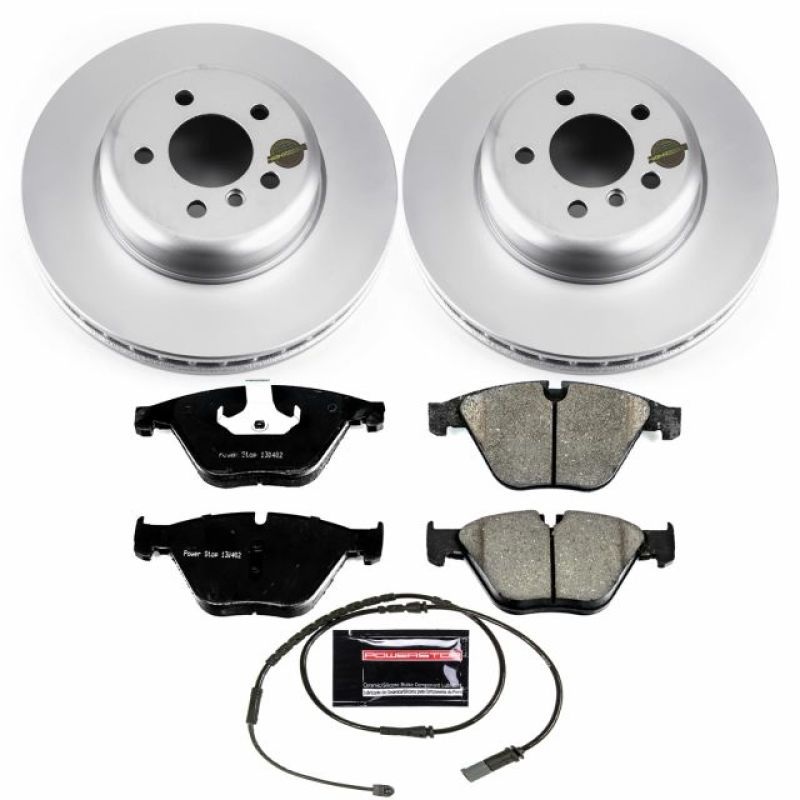 PowerStop Power Stop 14-16 BMW 535d Front Z23 Evolution Sport Coated Brake Kit