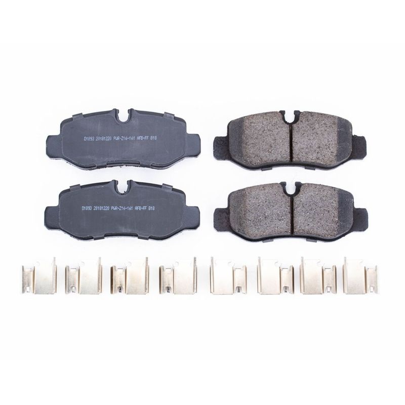 PowerStop Power Stop 16-19 Mercedes-Benz Metris Rear Z17 Evolution Ceramic Brake Pads w/Hardware