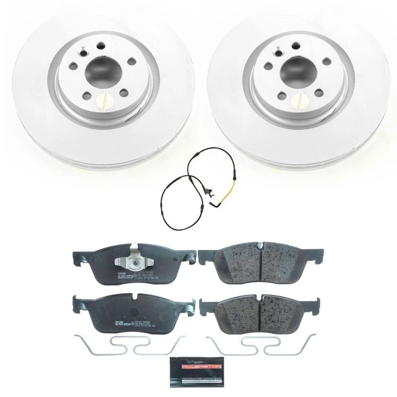 PowerStop Power Stop 18-19 Jaguar E-Pace Front Euro-Stop Brake Kit
