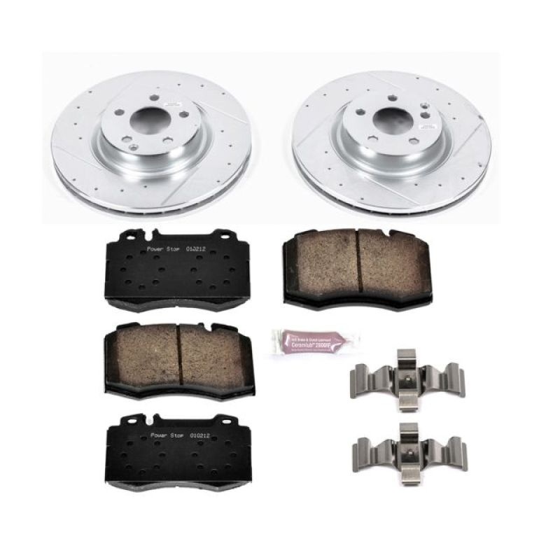 PowerStop Power Stop 2006 Mercedes-Benz CLS500 Front Z23 Evolution Sport Brake Kit