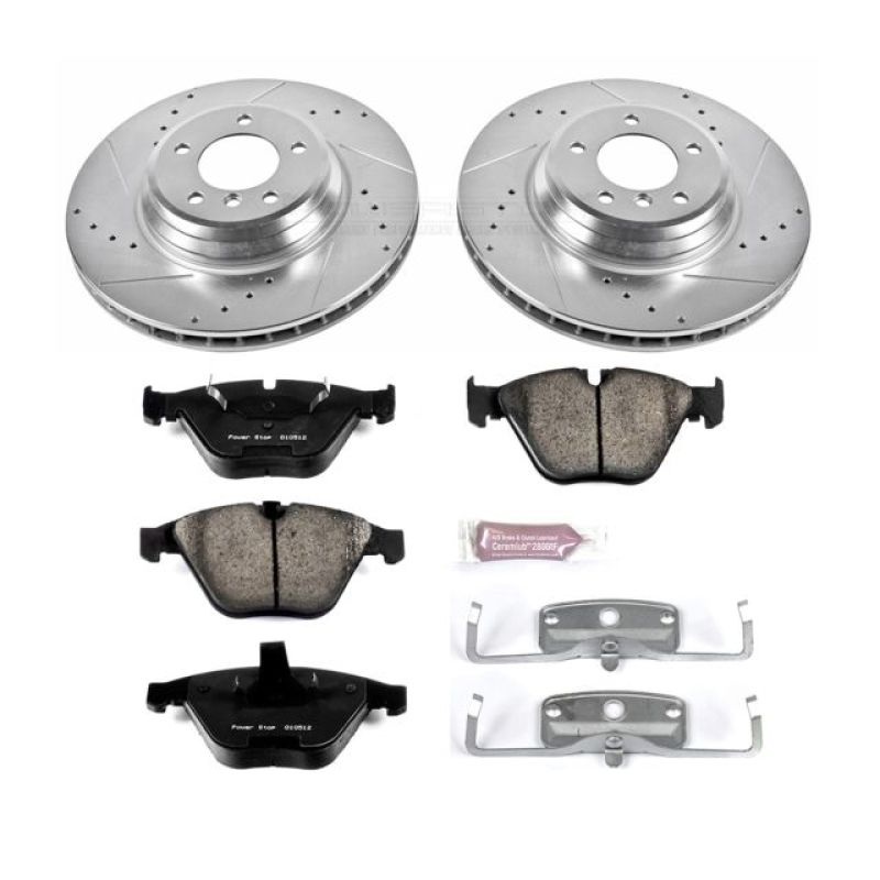 PowerStop Power Stop 2009 BMW 335d Front Z23 Evolution Sport Brake Kit